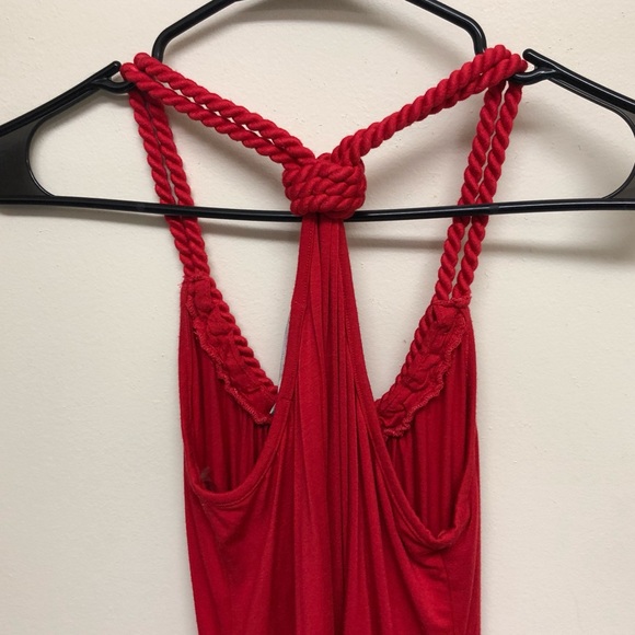 Mark Anthony Red Racerback Tank Top - Picture 3 of 6